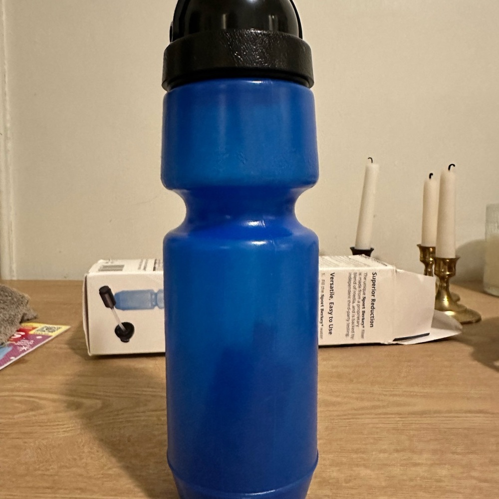 Blue Water Bottle berkey sport